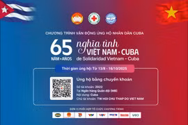 “支持古巴人民行动”正式启动.图自Vietnam+