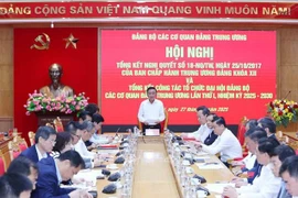 会议现场。图自越通社