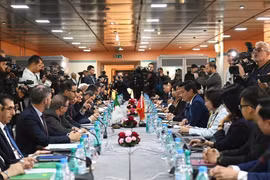 会议现场。图自越通社
