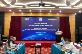 研讨会现场。图自越通社