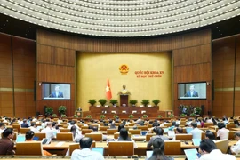 会议场景。图自越通社