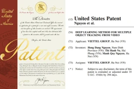 越南军队电信集团（Viettel）旗下数据与人工智能服务中心的“AI追踪”解决方案获得美国专利。图自越通社