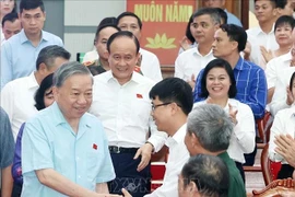 越共中央总书记苏林。图自越通社
