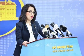越南外交部发言人范秋姮。图自越通社