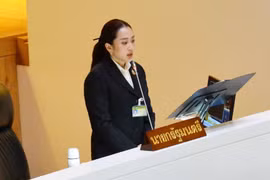泰国总理佩通坦·钦那瓦。图自越通社