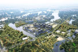 Viettel研发中心效果图。图自越通社