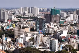 胡志明市一角。图自越通社
