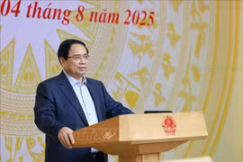 范明政总理发言。图自越通社