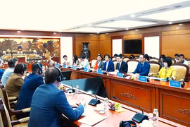 会议现场。图自mof.gov.vn.