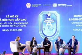 高级别政策座谈会现场。图自越通社