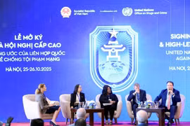 高级别政策座谈会现场。图自越通社