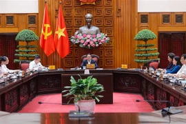 会议现场。图自越通社