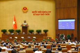 会议场景。图自越通社