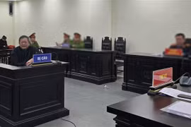 维持对被告陈廷展的一审判决。越通社