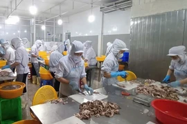 前 10 个月，越南水产品出口额约达 93.1 亿美元，同比增长约 12.9%。图自越南人民报