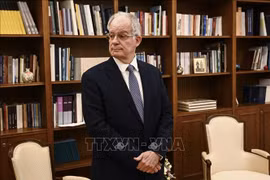 希腊共和国总统康斯坦丁诺斯·塔苏拉斯。图自越通社