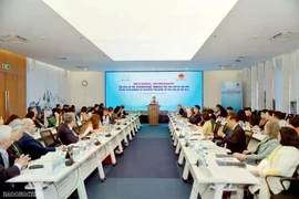 研讨会场景。图自越通社