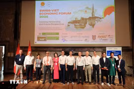 瑞士-越南经济论坛（SVEF）秘书长雷切尔·伊森施密德。图自越通社