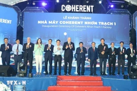 Coherent越南工厂落成典礼。图自越通社