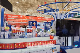 Vianco 公司展位。图自越通社