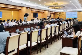 座谈会全景。图自越通社