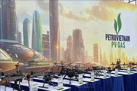 以“家乡的天空”为主题的2025年PV GAS无人机创新杯大赛开幕式近日在河内安全学院举行。图自越通社