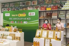 河内大力推广本市“一乡一品”产品的品牌。图自越通社