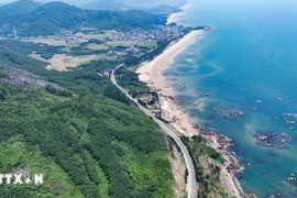 总理要求加快沿海公路系统建设进度。图自越通社