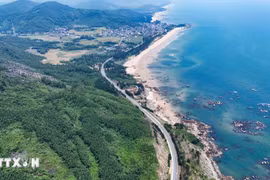 总理要求加快沿海公路系统建设进度。图自越通社