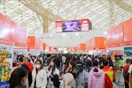 2025年首届秋季博览会展位。图自越通社