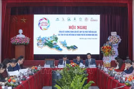 会议现场。图自越通社