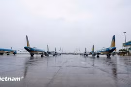 越南多家航空公司推迟或取消多个航班。图自越通社