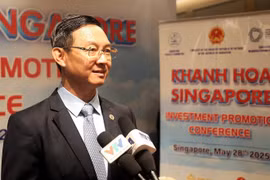 越南驻新加坡大使陈福安。图自越通社