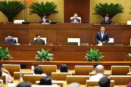 会议场景。图自越通社