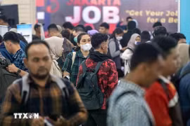今年前四个月，印尼有至少7万名工人失业，因超过80家企业进行了裁员。图自越通社