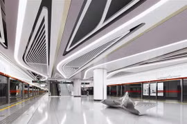 滨城—参良地铁线效果图。图自越通社