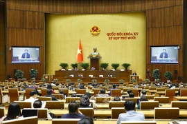 会议现场。图自越通社