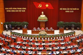 会议现场。图自越通社