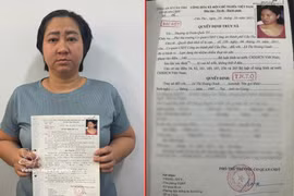 通缉犯黎氏黄莺。图自越通社