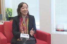 美国哥伦比亚大学魏德海东亚研究所所长阮氏莲姮。图自越通社