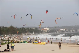 林同省美奈海滩。图自越通社