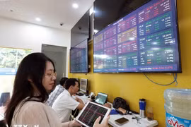 外资在越南股市升级后重返净买入。图自越通社