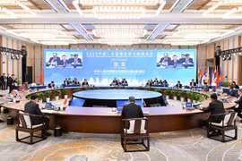 会议现场。图自越通社