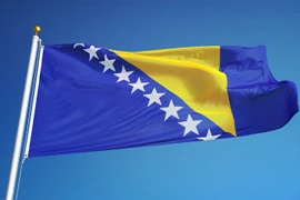 越南领导人向波黑领导人致国庆贺电。图自越通社