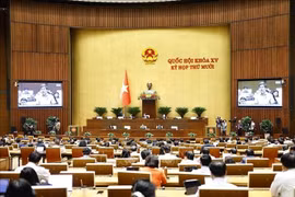 会议现场。图自越通社