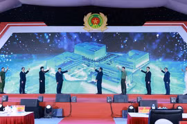 范明政总理出席一号国家数据中心揭牌仪式暨该中心国家数据系统正式投运仪式。图自越通社