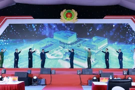 范明政总理出席一号国家数据中心揭牌仪式暨该中心国家数据系统正式投运仪式。图自越通社