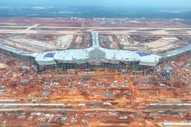 隆城国际机场。图自越通社