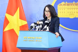 外交部发言人范秋姮。图自越通社