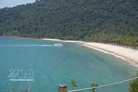 岘港市新协岛乡占婆岛美景。图自越通社
